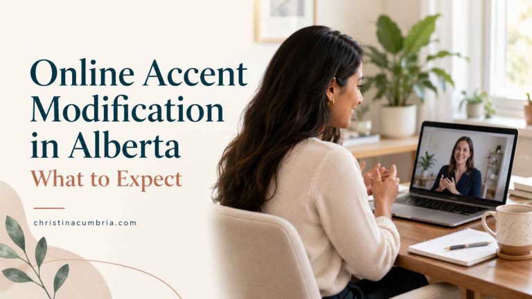 what to expect with online accent modification in alberta